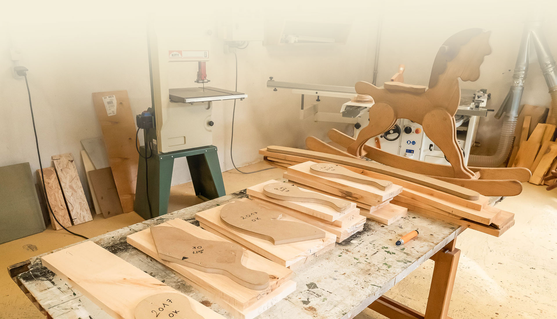 Formation fabrication de jouets en bois - Atelier de la Ronce